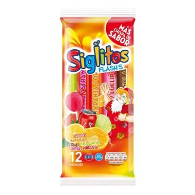 Flash sabores 12 uds