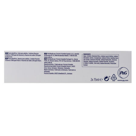 Pasta de dientes oral b 75ml limpieza intensiva&proteccion