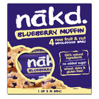 Barritas sin azúcar añadido Nakd 4u blueberry muffin
