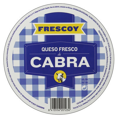 Queso fresco cabra Frescoy