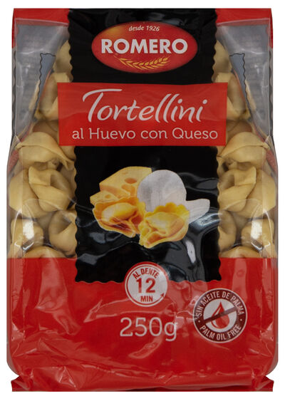 Tortellini al huevo con queso Romero 250g
