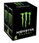 Bebida energ&eacute;tica Monster Energy 50cl pack 4 green lata taurina ginseng