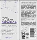 Agua micelar bif&aacute;sico de 400ml Bodyplus