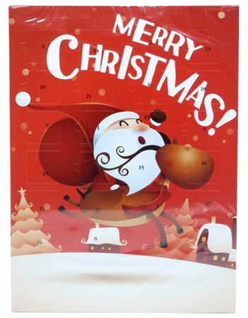 Calendario Adviento Merry Christmas 50g