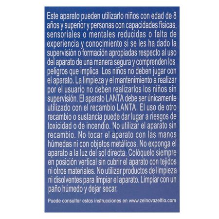 Insecticida eléctrico Lanta aparato+recambio mosquitos