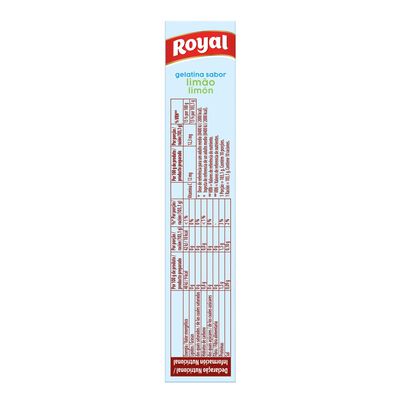 Gelatina light de limón Royal 31g