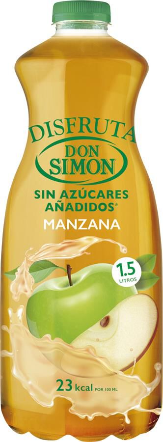 Bebida de manzana Don Simón 1,5l sin azúcar