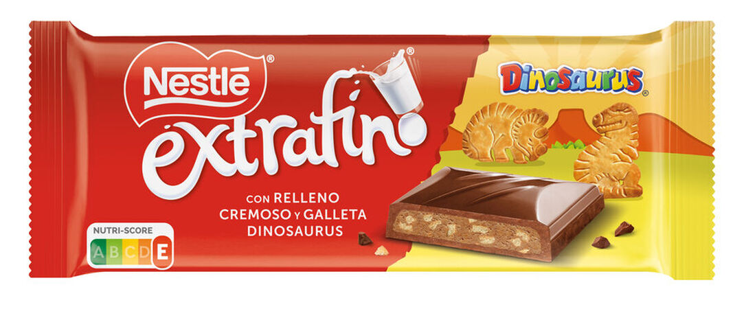 Chocolate con leche Dinosaurus Nestlé 84g