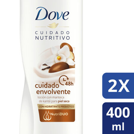 Body milk Dove 400ml 2 unidades karité