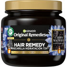 Mascarilla Capilar Nutritiva Original Remedies 340ml Carbón Magnético