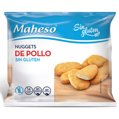 Nuggets de pollo sin gluten Maheso 300g