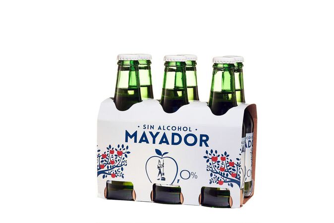 Sidra sin alcohol Mayador 25cl pack 6