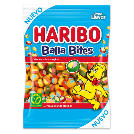 Golosinas balla bites Haribo 100g