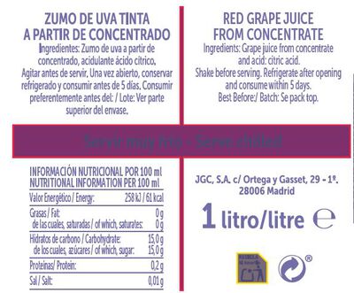 Mosto tinto Don Simon 1l