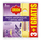Antipolillas de pinza Orion 3+1 unidades lavanda
