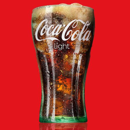 Refresco cola Coca-Cola lata 33cl light