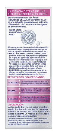 Sérum cellular Nivea 30 ml Expert Filler