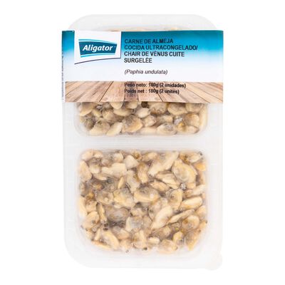 Carne de almeja cocida Aligator 180g