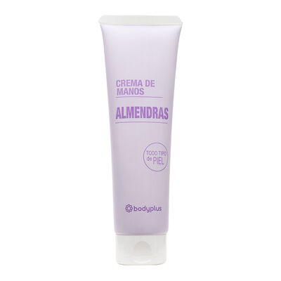 Crema de manos Bodyplus 150ml almendras