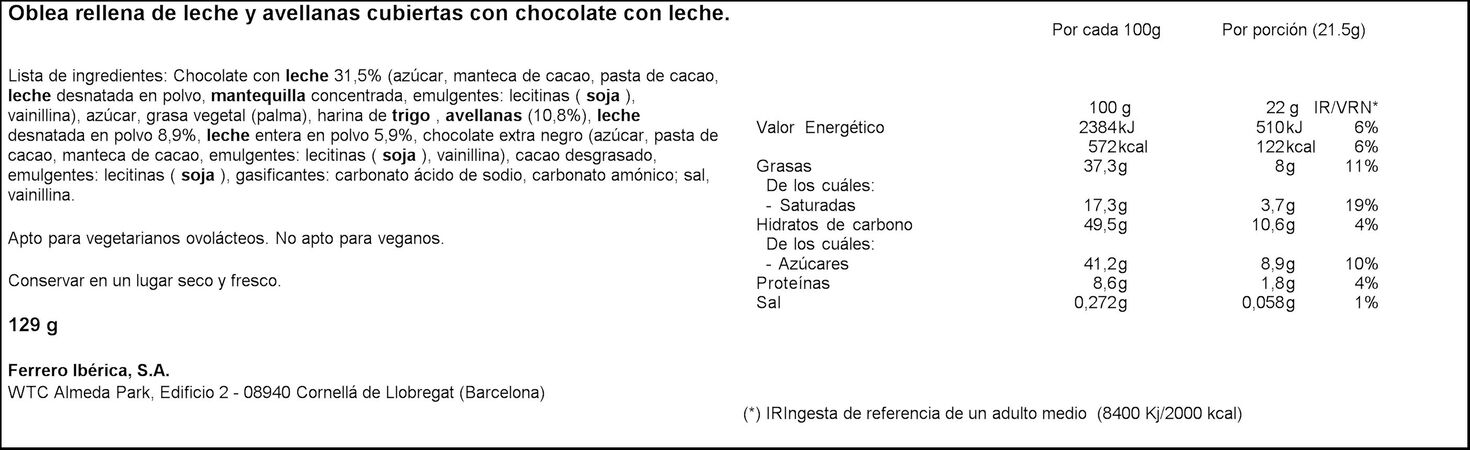 Chocolatina Kinder bueno pack-3