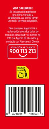 Pastelito Briochoco Alipende pepitas chocolate 240g