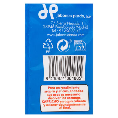 Jabon puro capricho 500g en escamas