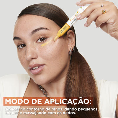 Crema contorno de ojos Garnier 15 ml Vitamina C