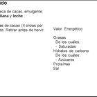 Chocolate sin gluten Valor 300g a la taza