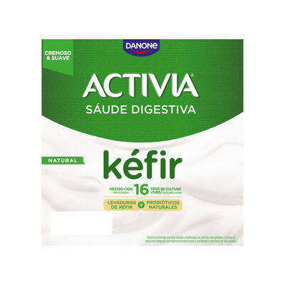 K&eacute;fir Activia natural 4x125g