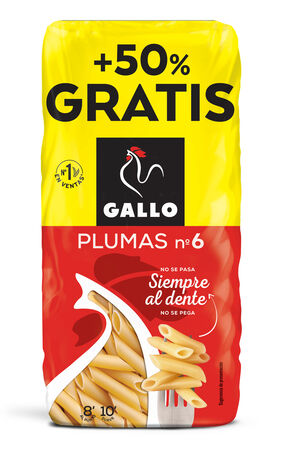 Pluma Gallo 450G Nº6 + 50% Gratis