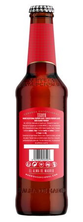 Cerveza Madr&iacute; botella 33cl excepcional