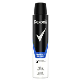 Desodorante en spray Rexona men 200ml invisible ice