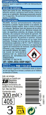 Ambientador spray Lanta 300ml ropa limpia