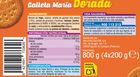 Galleta maria Alipende 800g dorada