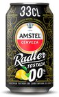 Cerveza tostada 00 radler Amstel lata 33cl