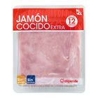 Jam&oacute;n cocido en lonchas calidad extra Alipende 250g