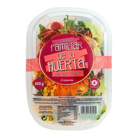 Ensalada de la huerta Alipende 400g