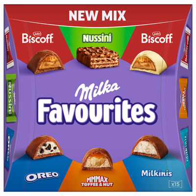 Surtido de bombones Milka 140g