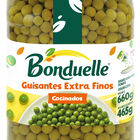 Guisantes Bonduelle tarro de cristal 465g extra finos