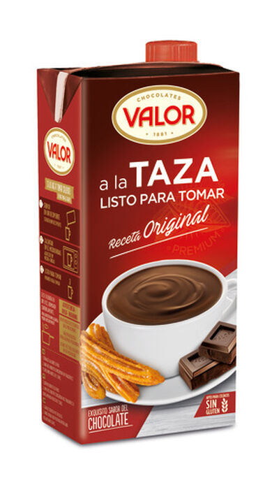 Chocolate a la taza Valor 1l