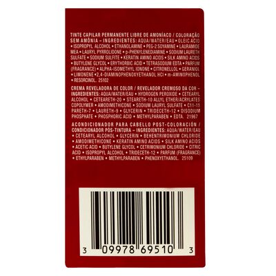 Tinte de cabello sin amoníaco Revlon Colorsilk nº 10 negro