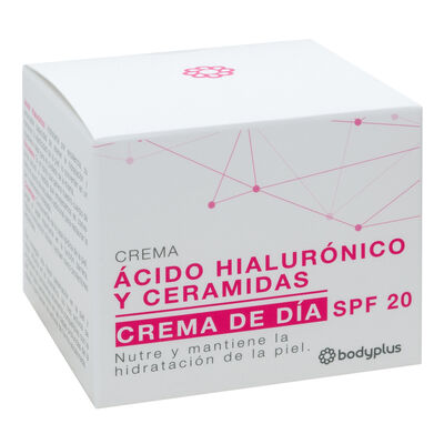 Crema día Bodyplus 50ml ácido hialurónico y ceramidas