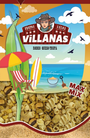 Frutos secos con queso y trufa Mix Villanas 350g