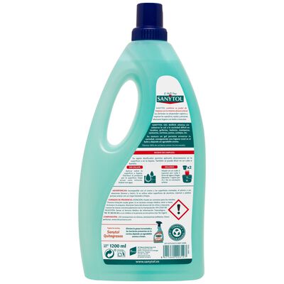 Limpiador en gel Sanytol 1,2l ba&ntilde;o higiene total