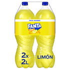 Refresco lim&oacute;n Fanta botella 2l pack 2