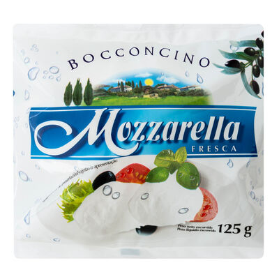 Queso mozzarella fresca La Fuente pieza 125g