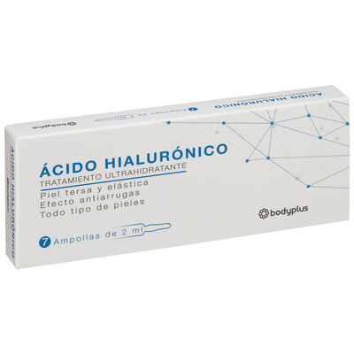 Ampolla de &aacute;cido hialur&oacute;nico ultrahidratante Bodyplus 14 ml