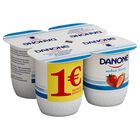 Yogur Danone pack 4 fresa