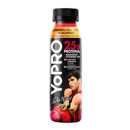 Yogur líquido proteínas Yopro 300g fresa frambuesa