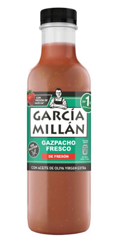 Gazpacho fresco de fresón García Millán 750ml